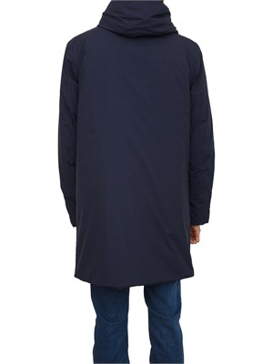 Giubbino uomo Thomas K-Way in nylon ottoman blu in UOMO