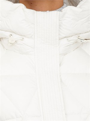 Piumino Lethille K-Way imbottito in tessuto bianco in DONNA