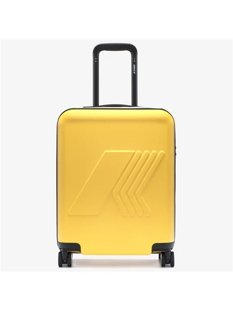 Trolley K-WAY Eudoxie in policarbonato giallo