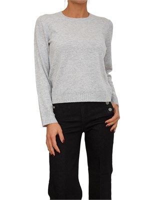 Maglia Liu Jo donna in misto cashmere e lana grigia in DONNA