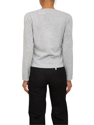 Maglia Liu Jo donna in misto cashmere e lana grigia in DONNA