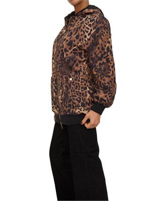 Giubbino Liu Jo donna in nylon stampa animalier in DONNA
