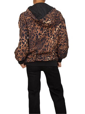 Giubbino Liu Jo donna in nylon stampa animalier in DONNA