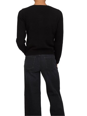 Cardigan nero donna Ciao Nenette in misto cashmere e lana in DONNA