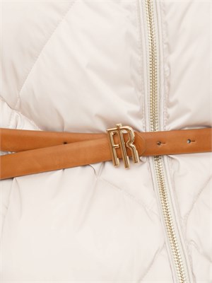 Piumino donna Fracomina in tessuto beige in DONNA