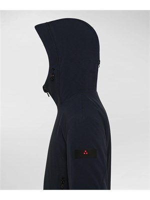 Giacca sportiva con cappuccio Peuterey verde in BAMBINO
