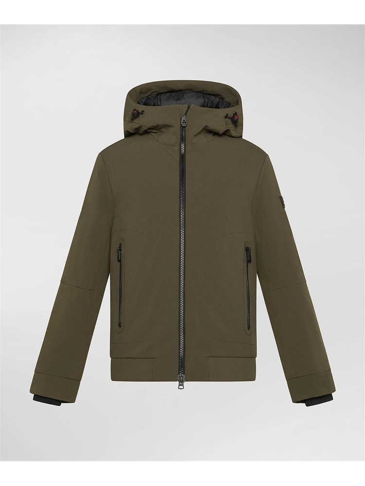 Giacca sportiva con cappuccio Peuterey verde