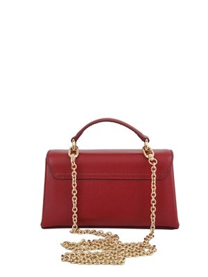 Borsa Furla 1927 Mini in pelle bordeaux in DONNA
