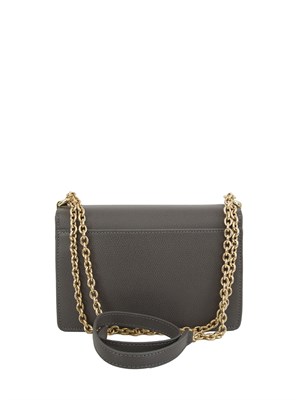 Borsa a tracolla mini Furla 1927 in pelle grigia in DONNA