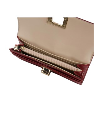 Portafoglio Furla 1927 in pelle bordeaux in DONNA