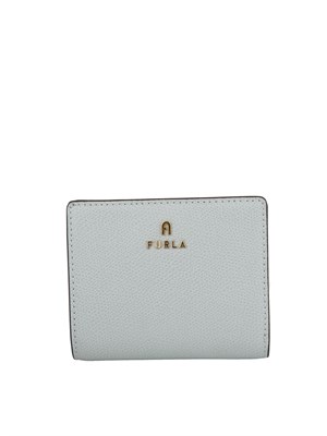 Portafoglio Furla Camelia in pelle celeste in DONNA