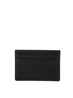 Porta carte di credito Furla Camelia S in pelle nera in DONNA