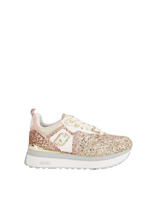 Sneakers Liu-jo platform full glitter in DONNA