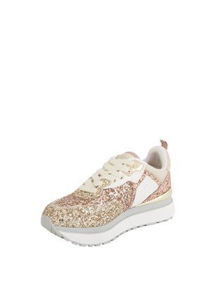 Sneakers Liu-jo platform full glitter in DONNA