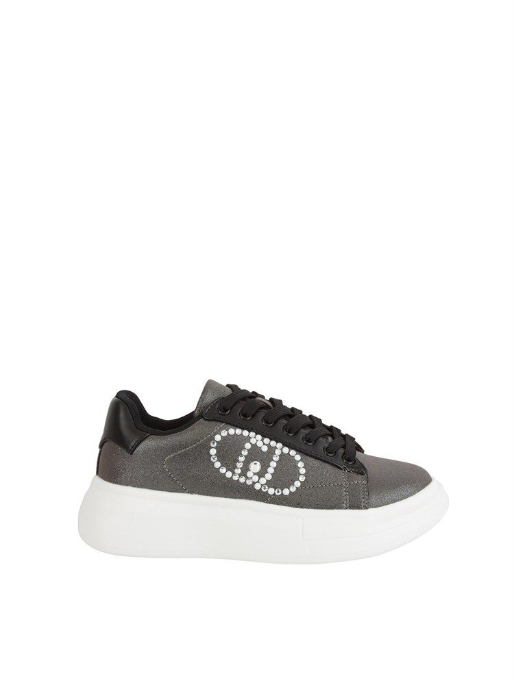 Sneakers Liu-jo Babol nero con logo gioiello