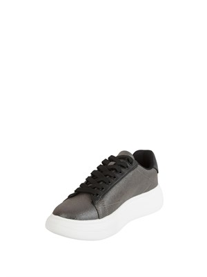 Sneakers Liu-jo Babol nero con logo gioiello in DONNA