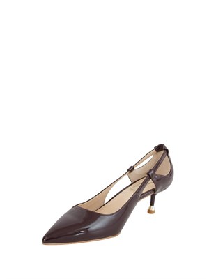 DÉcolletÉ Liu-jo Deva in vernice bordeaux con cut-out in DONNA