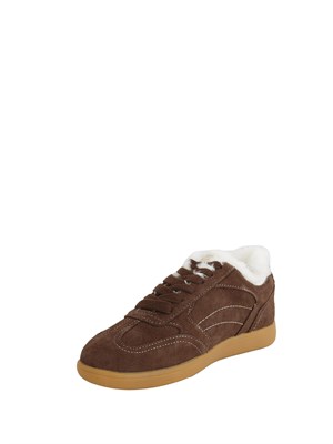 Sneakers Liu Jo donna in suede marrone in DONNA