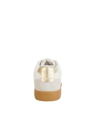 Sneakers Liu Jo donna in suede avorio in DONNA