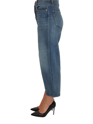 Jeans balloon Estelle di Pinko in denim blu in DONNA