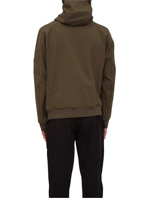 Giubbino uomo C.P. Company in tessuto tecnico verde in UOMO