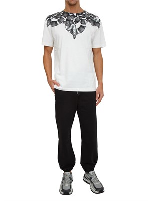 Pantalone tuta uomo County of Milan in cotone nero in UOMO