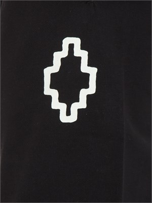 Pantalone tuta uomo County of Milan in cotone nero in UOMO