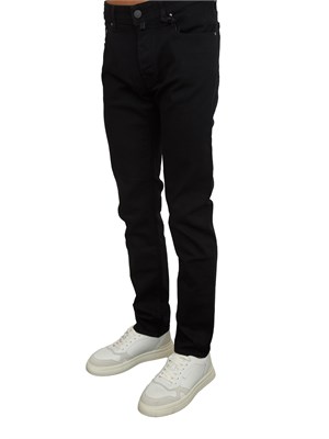 Jeans Bard Jacob Cohen uomo in denim nero in UOMO