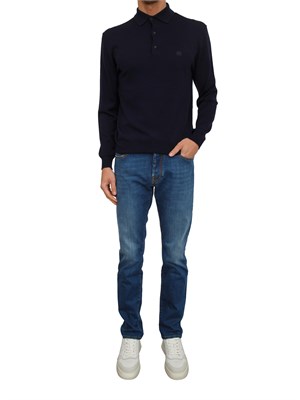 Jeans uomo Bard Jacob Cohen blu scuro vintage in UOMO
