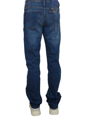 Jeans uomo Eduard Jacob Cohen blu scuro in UOMO