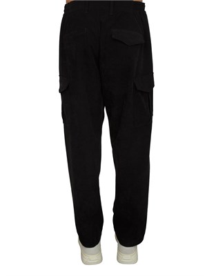 Pantaloni cargo uomo GCDS neri in UOMO