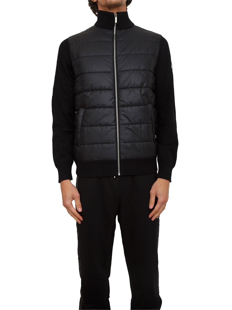 Piumino uomo Karl Lagerfeld bimaterico blu