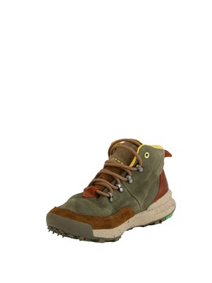 Sneaker Kiso Premium Satorisan uomo in pelle verde in UOMO