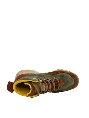 Sneaker Kiso Premium Satorisan uomo in pelle verde in UOMO