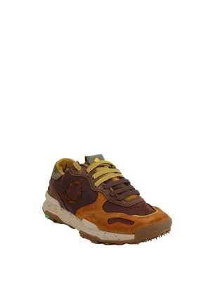 Sneaker Chacrona Pull Up Satorisan uomo in pelle marrone in UOMO