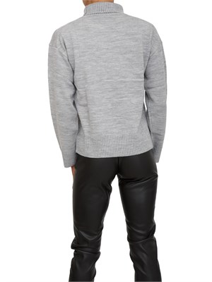 Maglia Marleen Kocca in misto lana grigia in DONNA