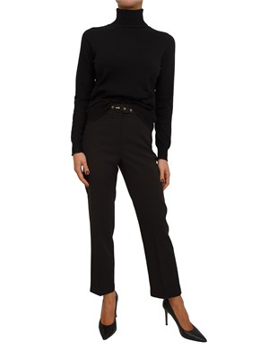 Maglia Vally collo alto Kocca in viscosa nera in DONNA