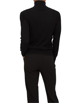 Maglia Vally collo alto Kocca in viscosa nera in DONNA
