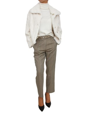 Maglia Vally collo alto Kocca in viscosa bianca in DONNA