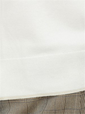 Maglia Vally collo alto Kocca in viscosa bianca in DONNA