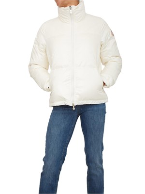 Giubbino donna Goldin Pyrenex bianco in piuma d'oca naturale in DONNA