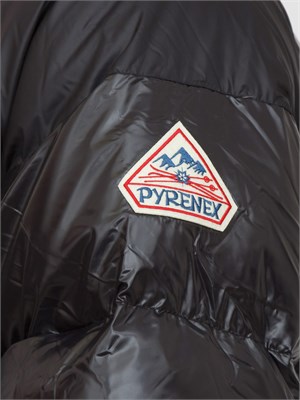 Piumino nero Sten Pyrenex unisex in piuma d'oca, idrorepellente e antivento in UOMO