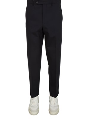 Pantaloni uomo Chiaiaff Berwich fresco lana blu in UOMO