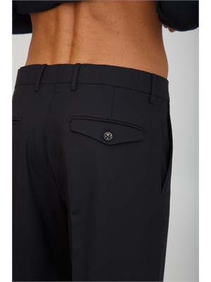 Pantaloni uomo Chiaiaff Berwich fresco lana blu in UOMO