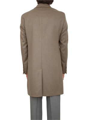 Cappotto Boss uomo in cashmere e lana verde in UOMO