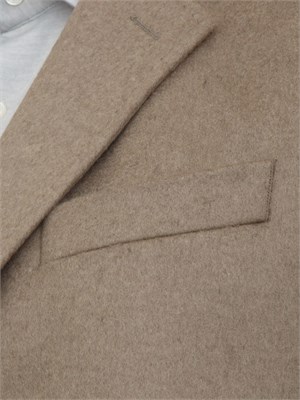 Cappotto Boss uomo in cashmere e lana verde in UOMO