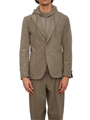 Giacca giubbotto Boss uomo in velluto verde in UOMO