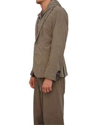 Giacca giubbotto Boss uomo in velluto verde in UOMO