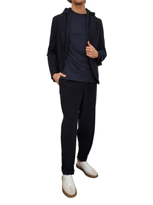 Pantaloni Boss uomo in velluto blu in UOMO