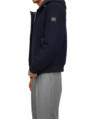 Giubbino Boss uomo blu in UOMO